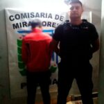 Policía de Miraflores: En Operativo Cerrojo detienen a joven intensamente buscado por la justicia Santafesina