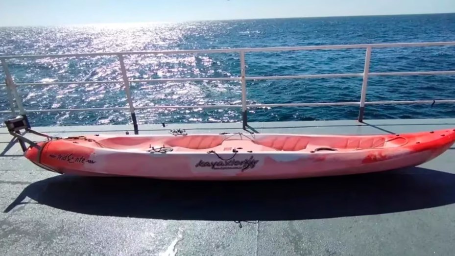 Hallan el kayak que sería de los pescadores desaparecidos en Pinamar