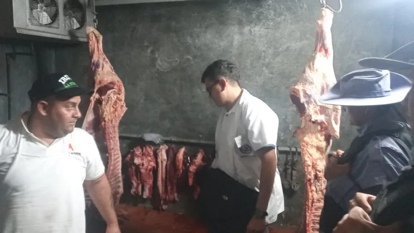 Quitilipi: secuestraron más de 150 kilos de carne en mal estado y de dudosa procedencia