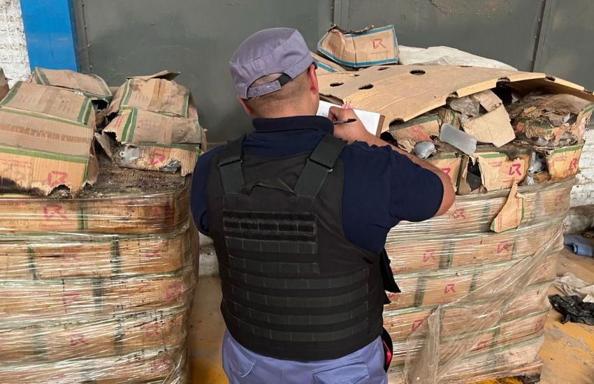 Allanamientos en los galpones adonde se encontraron insumos de salud abandonados