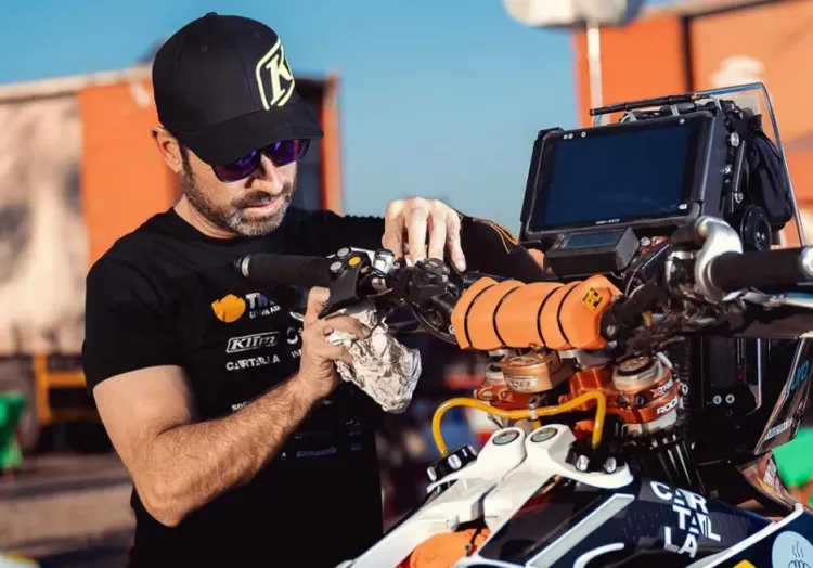 Un piloto del Dakar se accidentó y está en grave estado