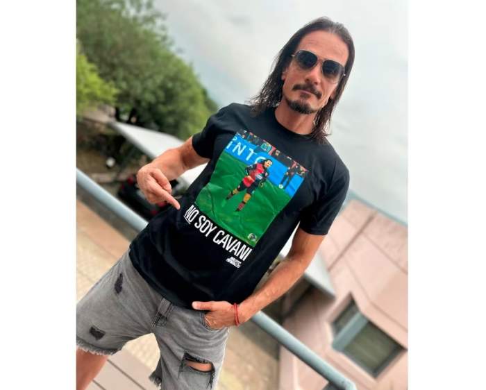 «No soy Cavani»: Christian Sancho se cansó de que lo confundan