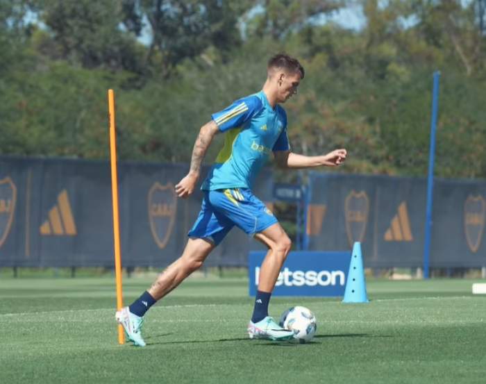Boca presentó al correntino Kevin Zenón, su segundo refuerzo