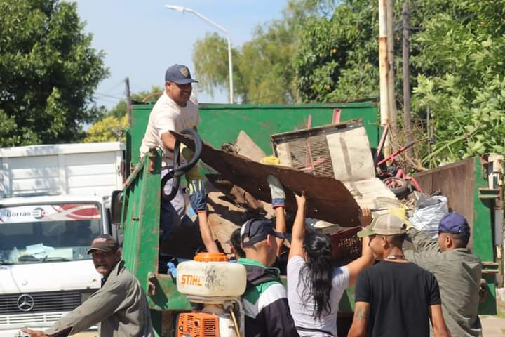 Puerto Vilelas: Bajo la consigna “Todos contra el Dengue”, el Municipio intensifica los trabajos de descacharrado