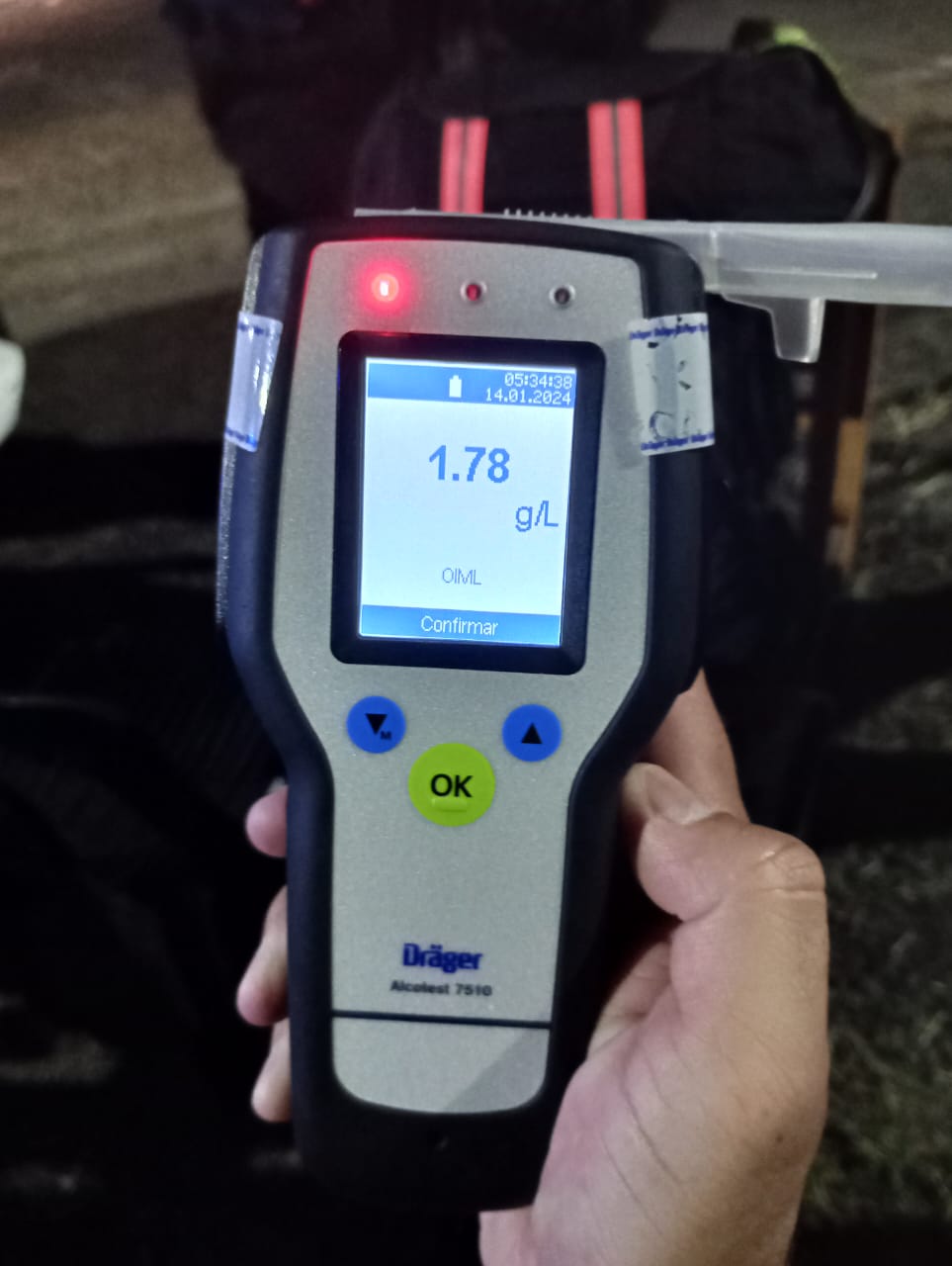 Caminera: operativos dejaron un saldo de 68 conductores alcoholizados, secuestros e intervenciones