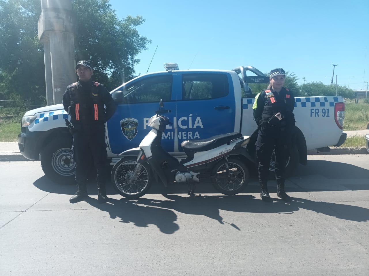 Mañana positiva: recuperaron una moto buscada hace 8 años