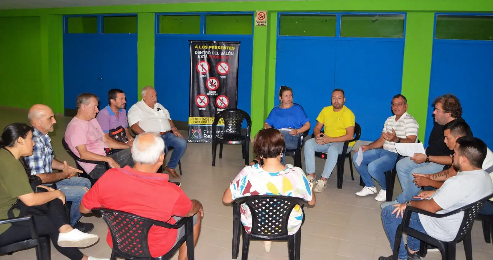 Funcionarios municipales recibieron a los vecinos de Villa Universidad y acordaron una agenda de trabajo