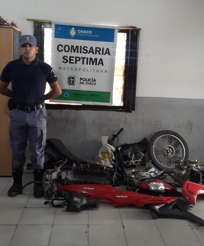 Resistencia: recuperan una motocicleta que fue sustraida