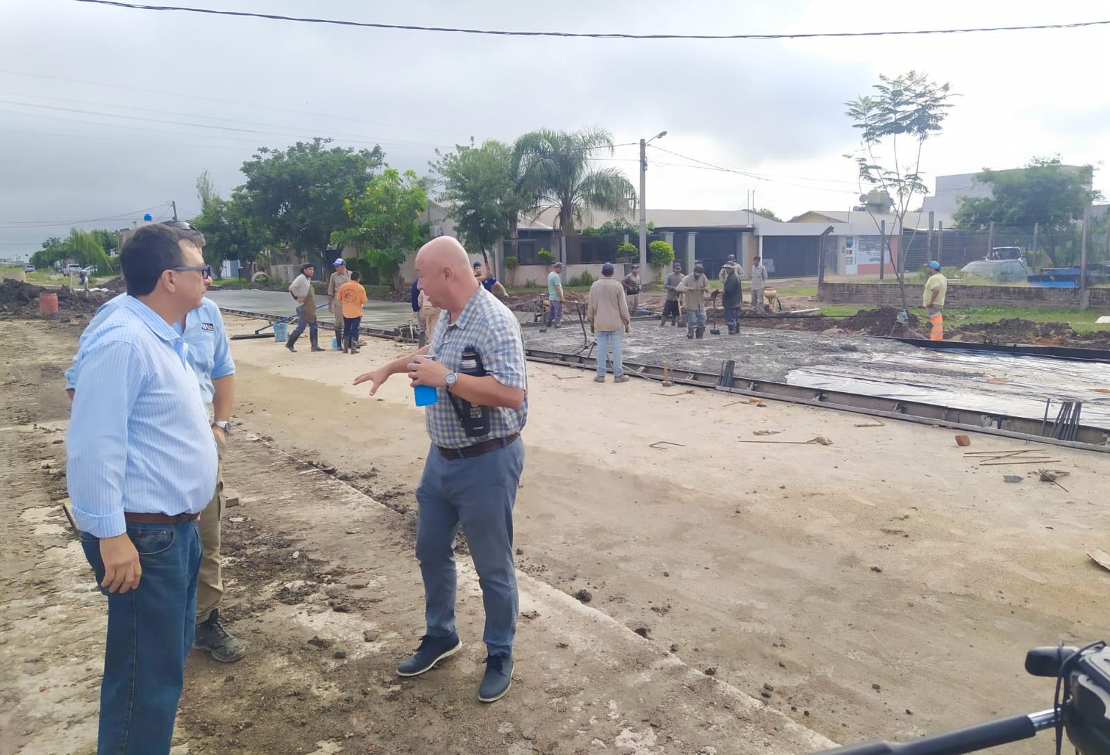 Avanzan las obras de la Avenida Coronel Falcón en la zona norte de Resistencia