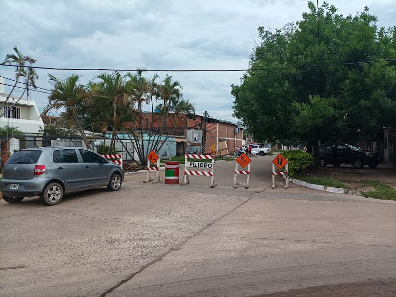 Repavimentación de la Avenida 9 de Julio: hay desvío del transito a la altura de la Av. Urquiza