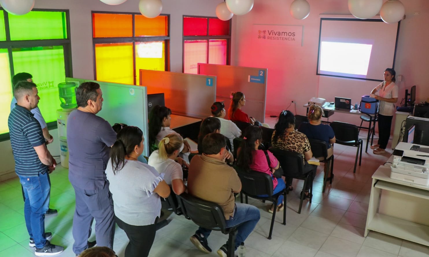 Personal Municipal se capacitó para Campaña de Vacunación