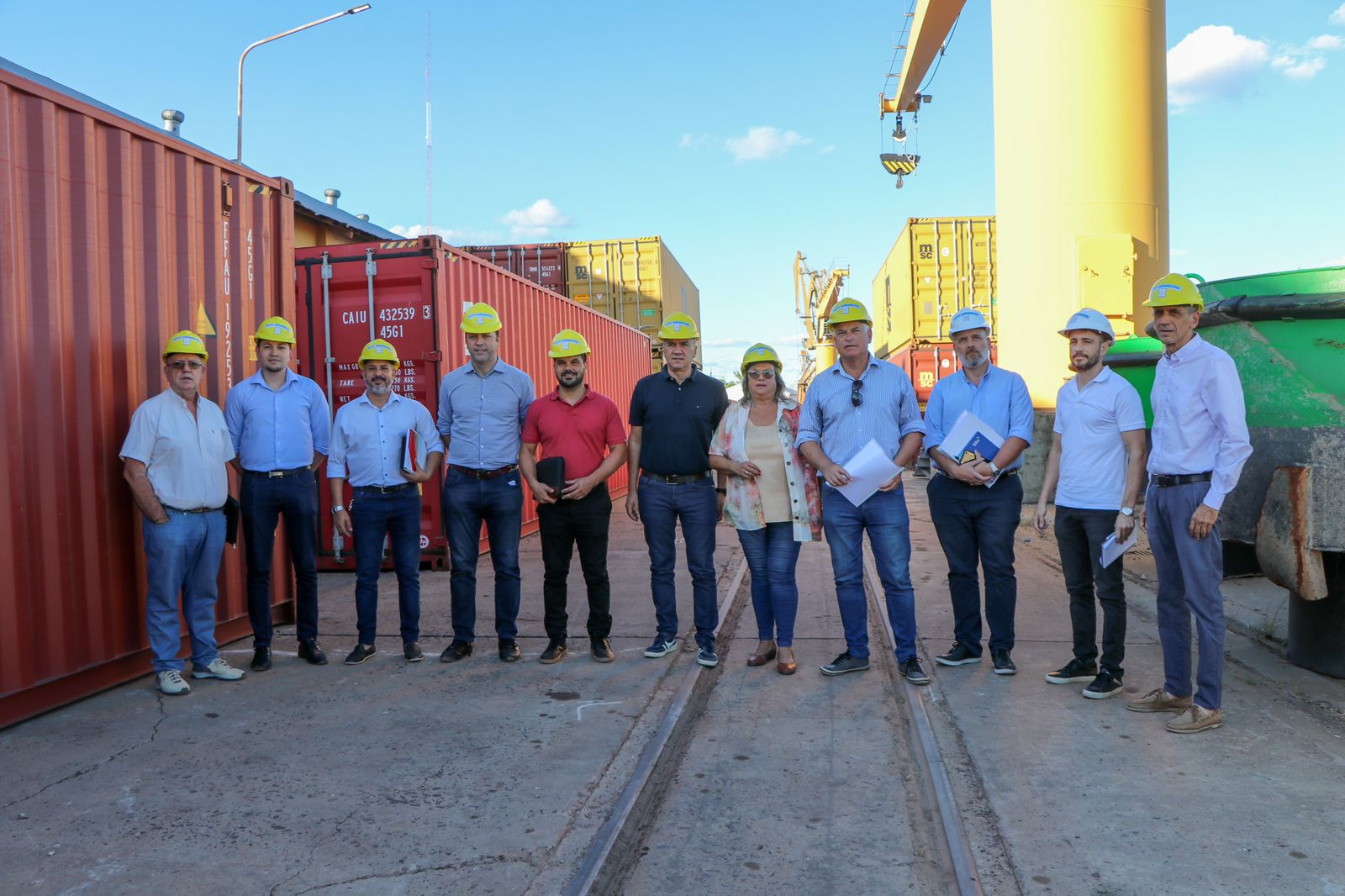 Jornada de trabajo para el desarrollo portuario de Barranqueras y Las Palmas, junto a la compañía Colono