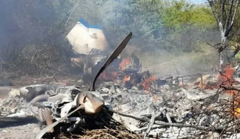 Colombia: un muerto y cinco heridos por la caída de una avioneta ambulancia