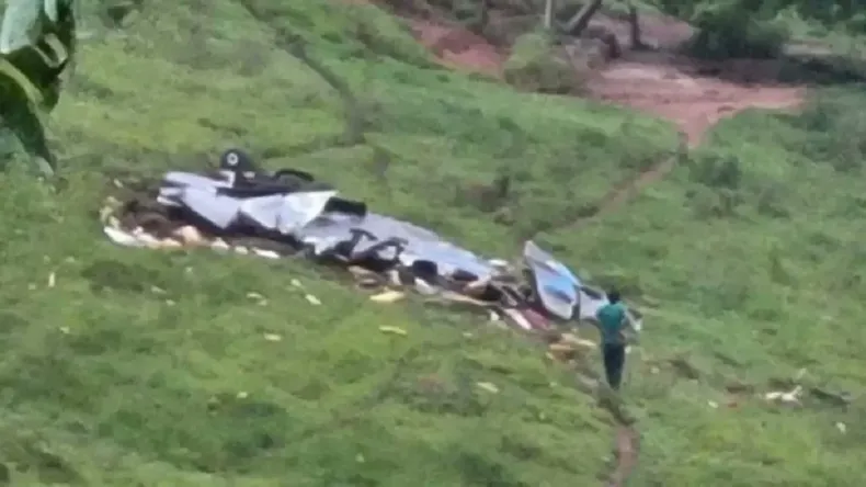 Brasil: siete muertos por un accidente de un avión monomotor en Minas Gerais