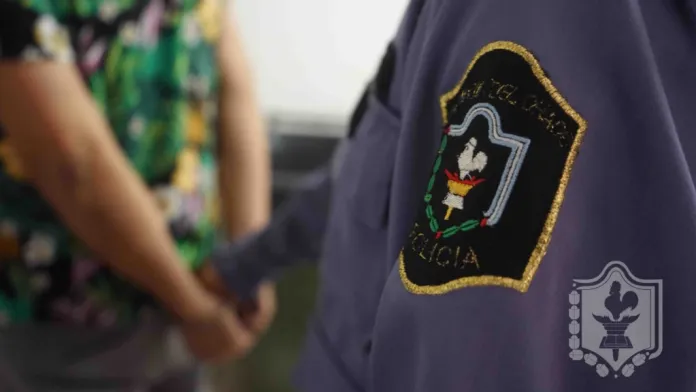 Detuvieron a un hombre por amenazar a su pareja con un cuchillo