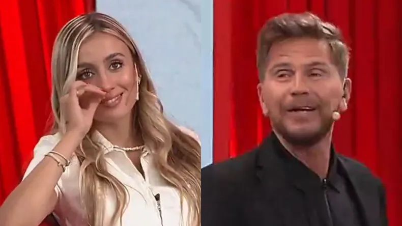 El incómodo momento de Morena Beltrán tras un desubicado comentario del Pollo Vignolo