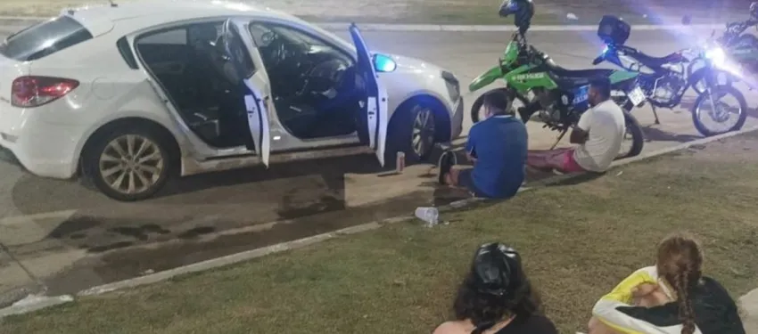 Corrientes: Quiso atropellar a policías y se descubrió que tenía drogas y ansiolíticos