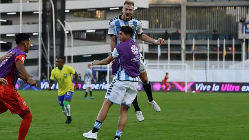 ¡A París 2024! Argentina Sub 23 derrotó a Brasil y clasificó a los Juegos Olímpicos