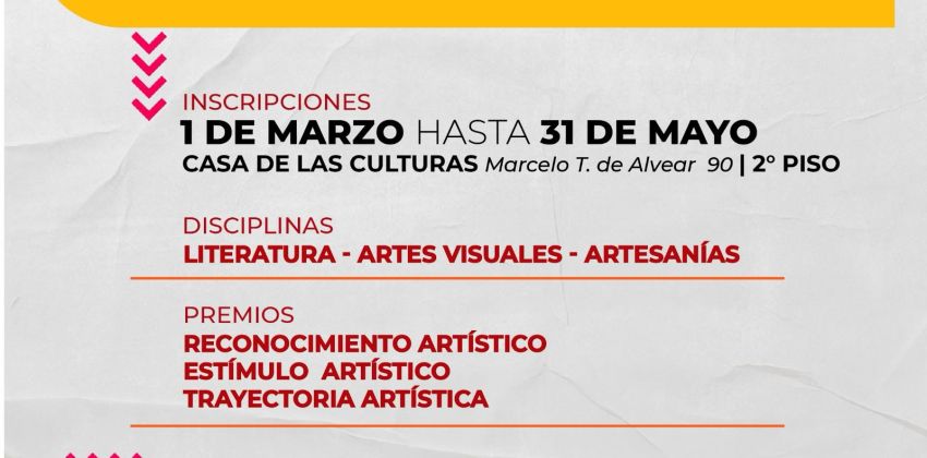 En marzo, el Instituto de Cultura abrirá las postulaciones para los premios artísticos