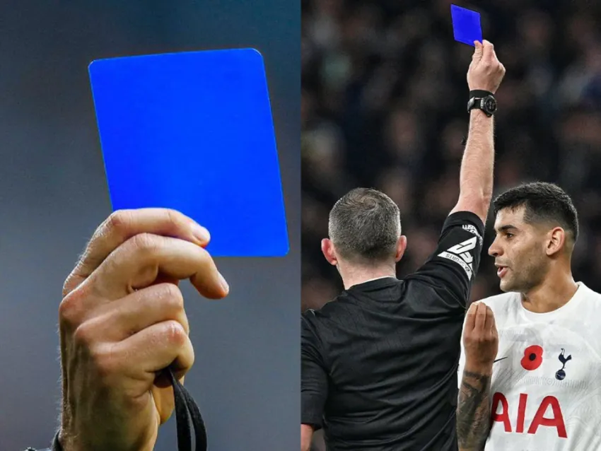 Revolución en el fútbol: buscan implementar la tarjeta azul