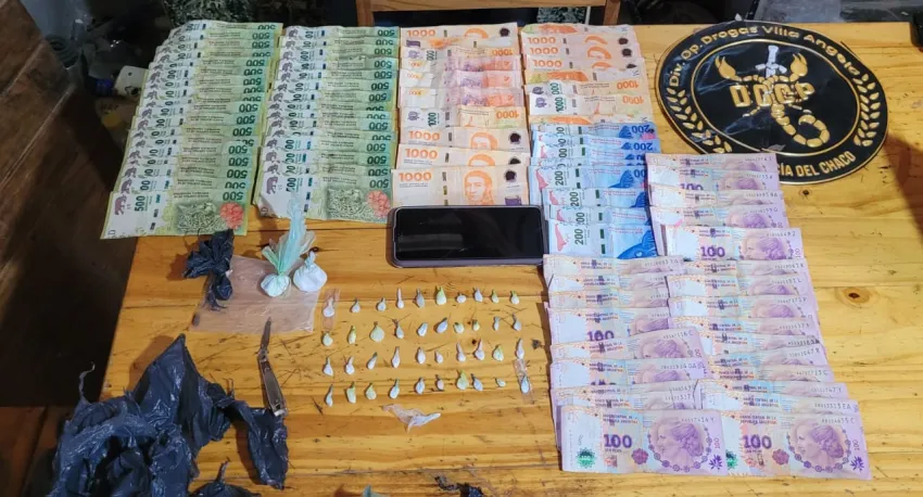 Villa Ángela: detuvieron a una mujer y secuestraron droga en un bunker