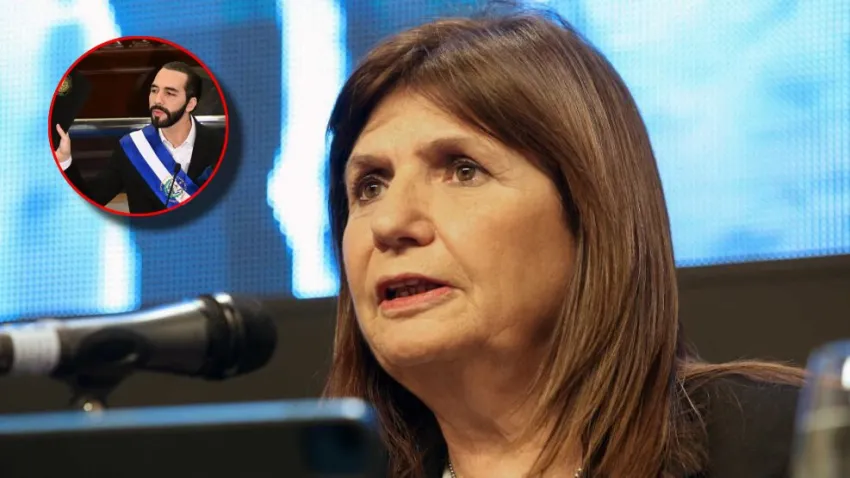 Bullrich y la seguridad en Argentina: «Nos interesa adaptar el modelo de Bukele»