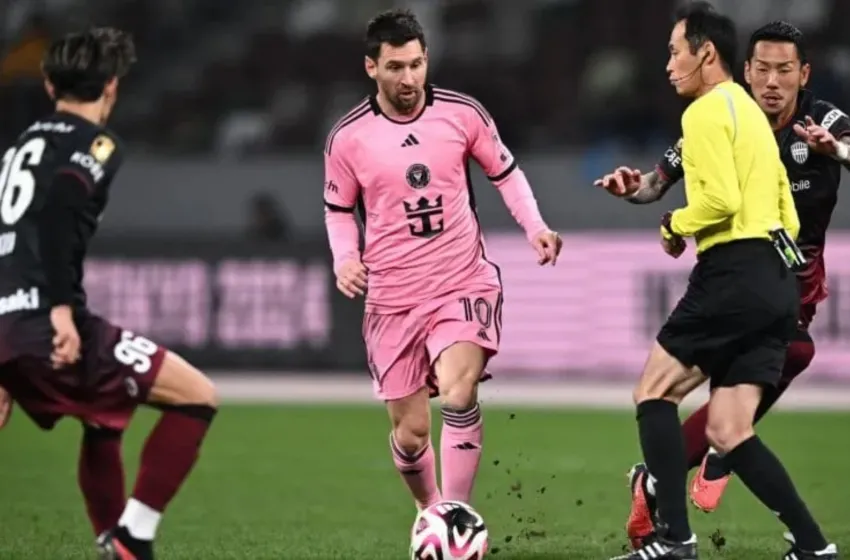 Con el ingreso de Messi en el segundo tiempo, Inter Miami perdió frente al Vissel Kobe