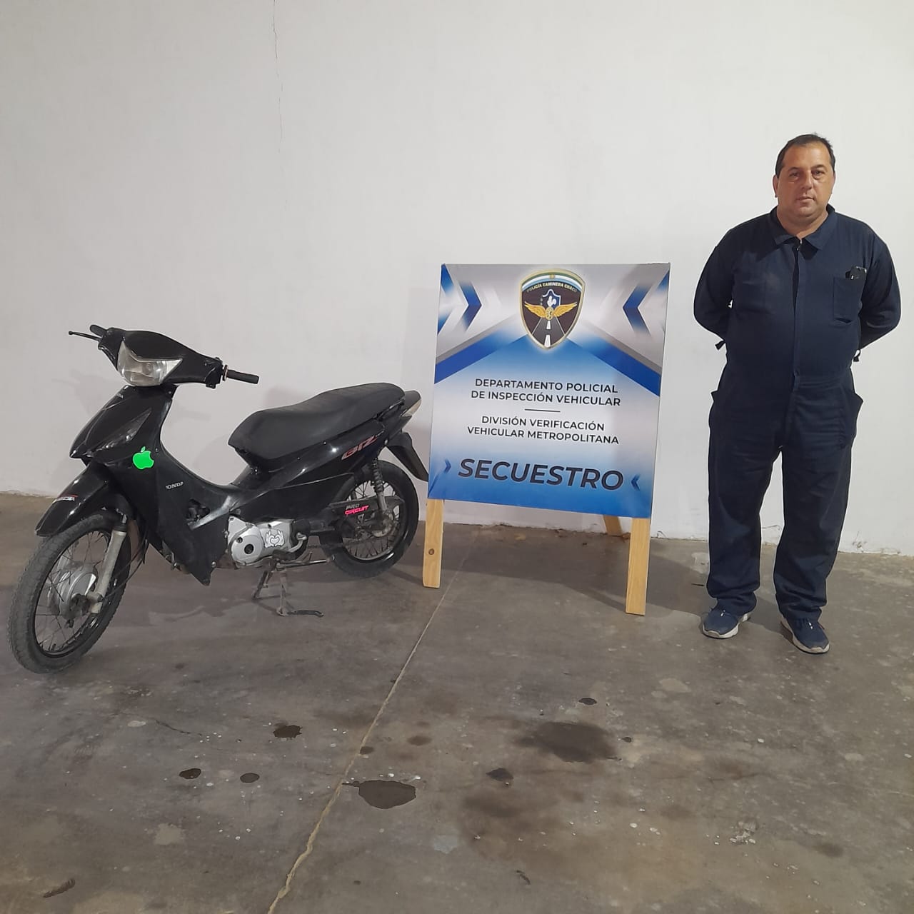 Caminera: detectaron una moto con adulteraciones