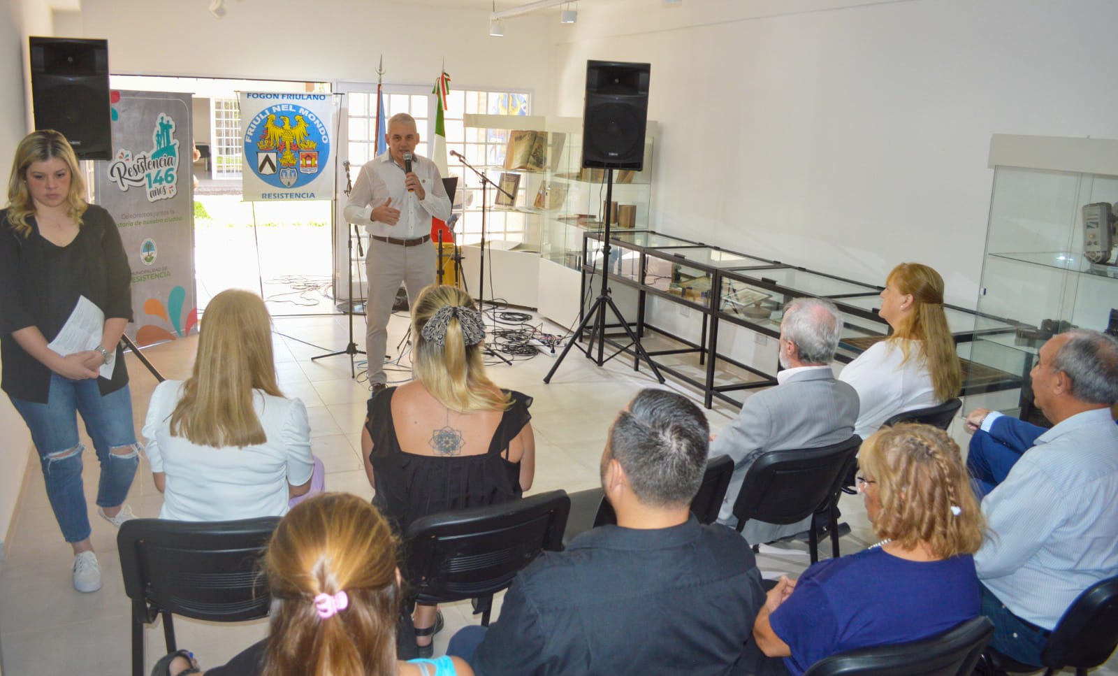La Municipaldad de Resistencia acompañó las actividades por el Aniversario del Fogón Friulano