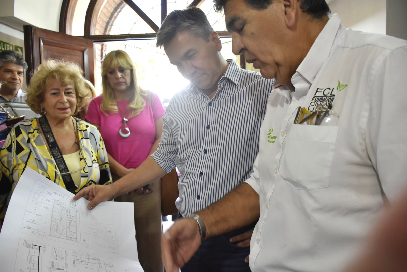 (VIDEO) – Zdero visitó la sede de ALCEC y anunció financiamiento para terminar las refacciones