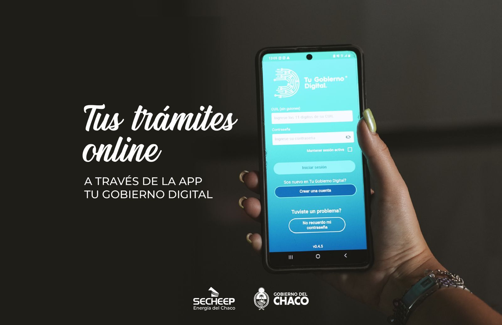 Trámites online de Secheep a través de la App de «Tu Gobierno Digital»
