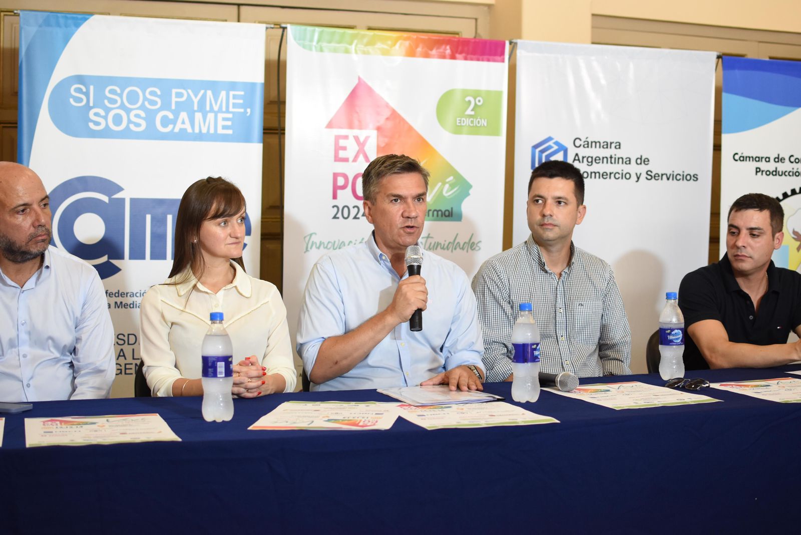 Sáenz Peña: Zdero acompañó la presentación de la Expo «Viví la Termal» 2024