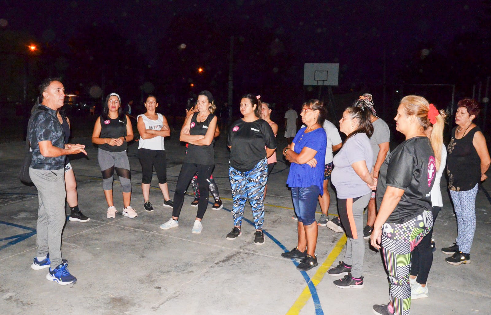 La actividad deportiva, otra de las propuestas de «La Municipalidad a tu Lado» en barrio 244 Viviendas
