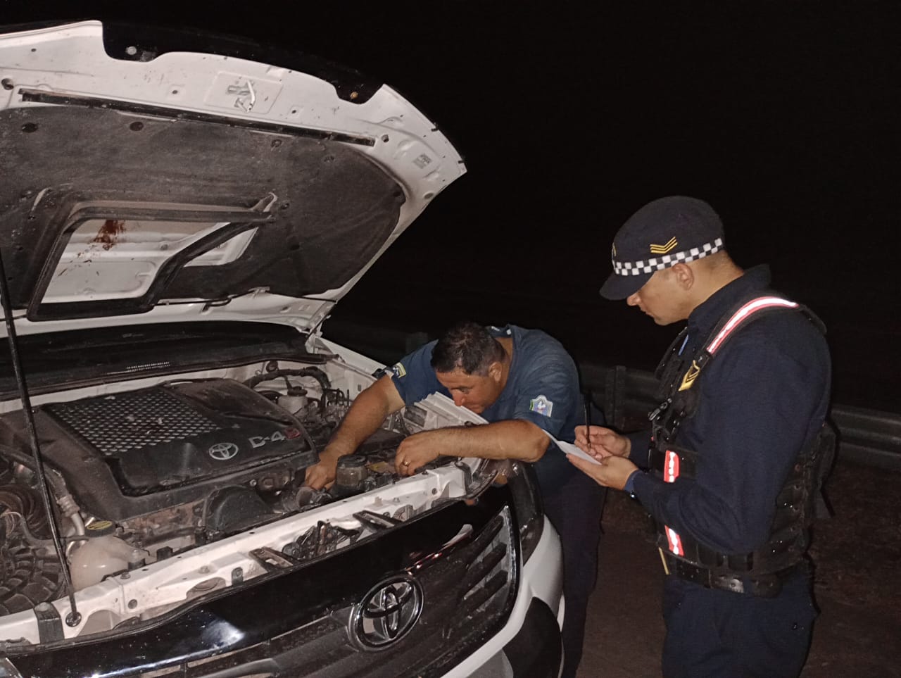 Santa Sylvina: Policía Caminera secuestró una camionera por presentar adulteraciones y documentació apócrifa