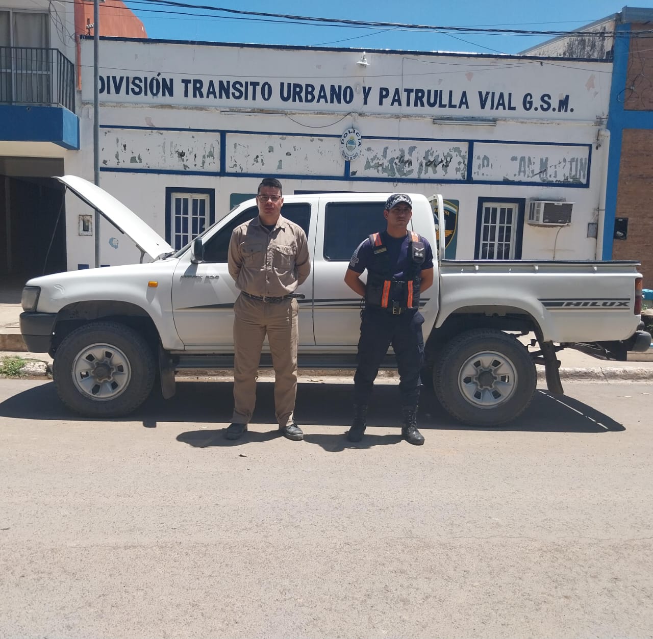 General San Martín: peritos de caminera secuestran una camioneta adulterada