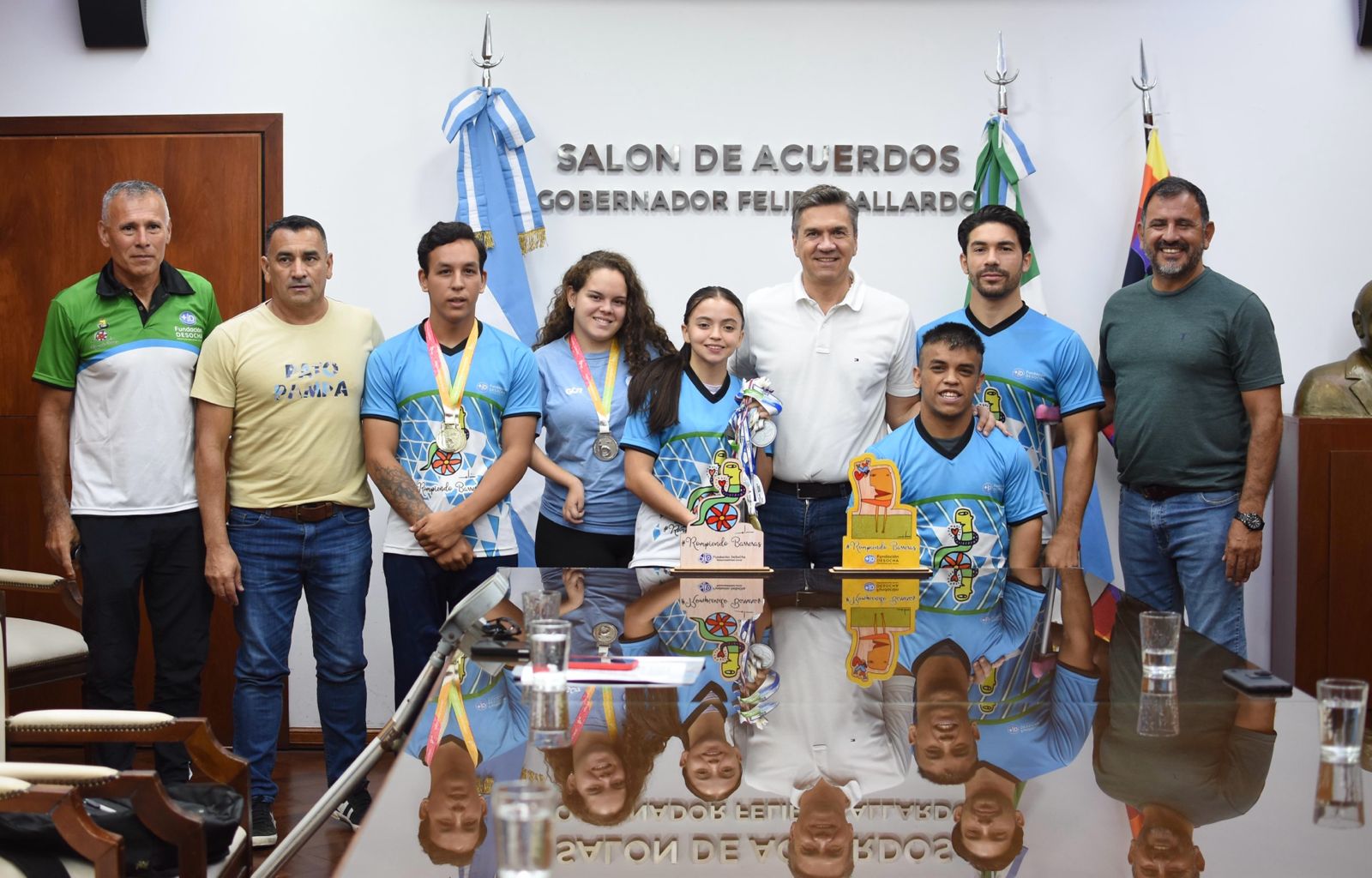 El gobernador recibió esta mañana a la Fundación DESOCHA