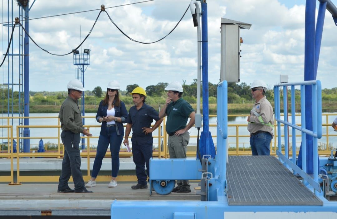 SAMEEP y el ICCTI trabajarán en conjunto para el funcionamiento de la Planta de Tratamiento de Líquidos Cloacales