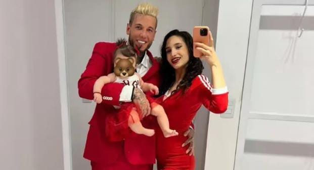 Alex Caniggia y Melody Luz se mudaron a una nueva casa tras ser desalojados por Mariana Nannis: las fotos