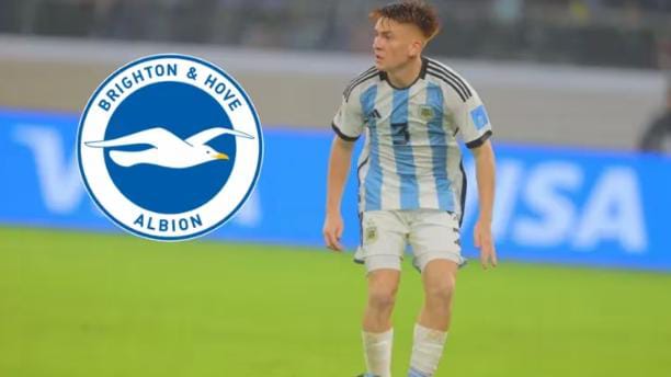 Cuándo podría debutar Valentín Barco con el Brighton en la Premier League