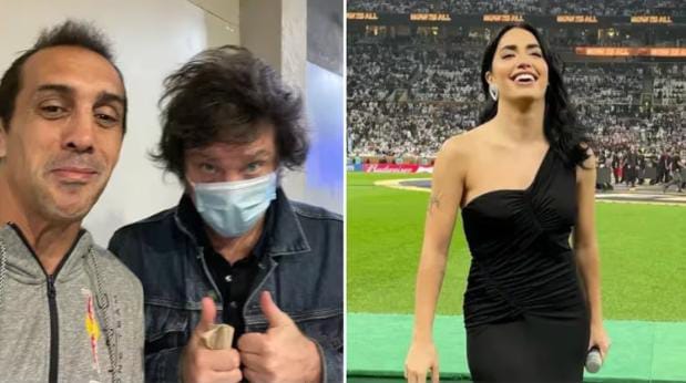 El exfutbolista José Chatruc se metió en el cruce entre Lali Espósito y Javier Milei: “Un poquito me la banco”