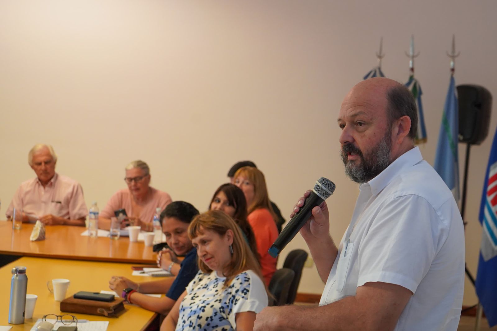 Mesa de Trabajo Interinstitucional: Producción coordinó acciones con el INTA, INTI, SENASA y Educación