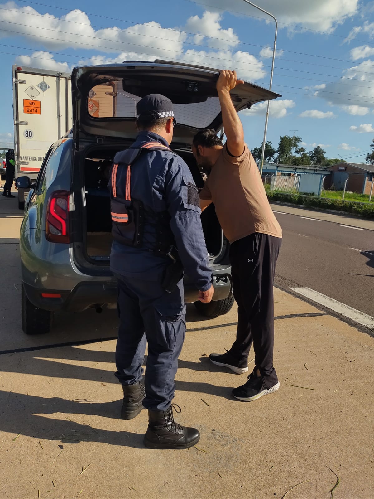 Puerto Tirol: Nuevo operativo de control desplegado por Policía Caminera