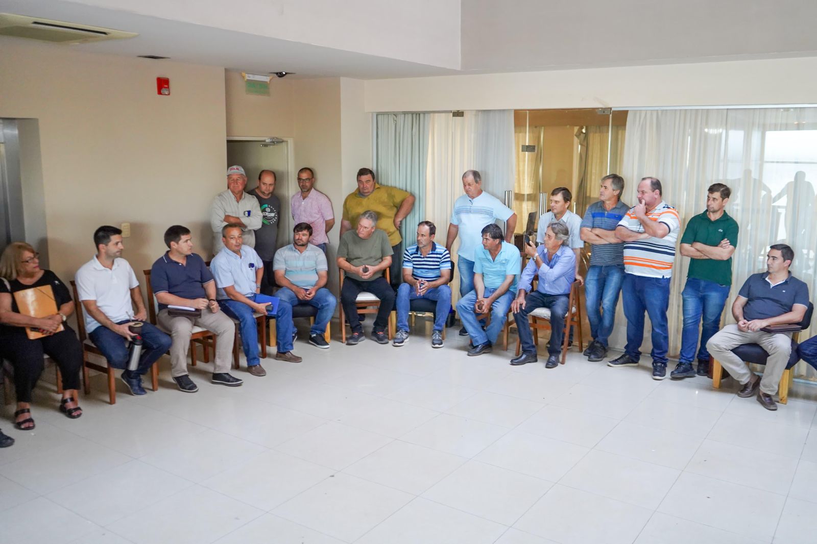 Halavacs mantuvo reuniones con la Sociedad Rural de Sáenz Peña y la Federación Agraria