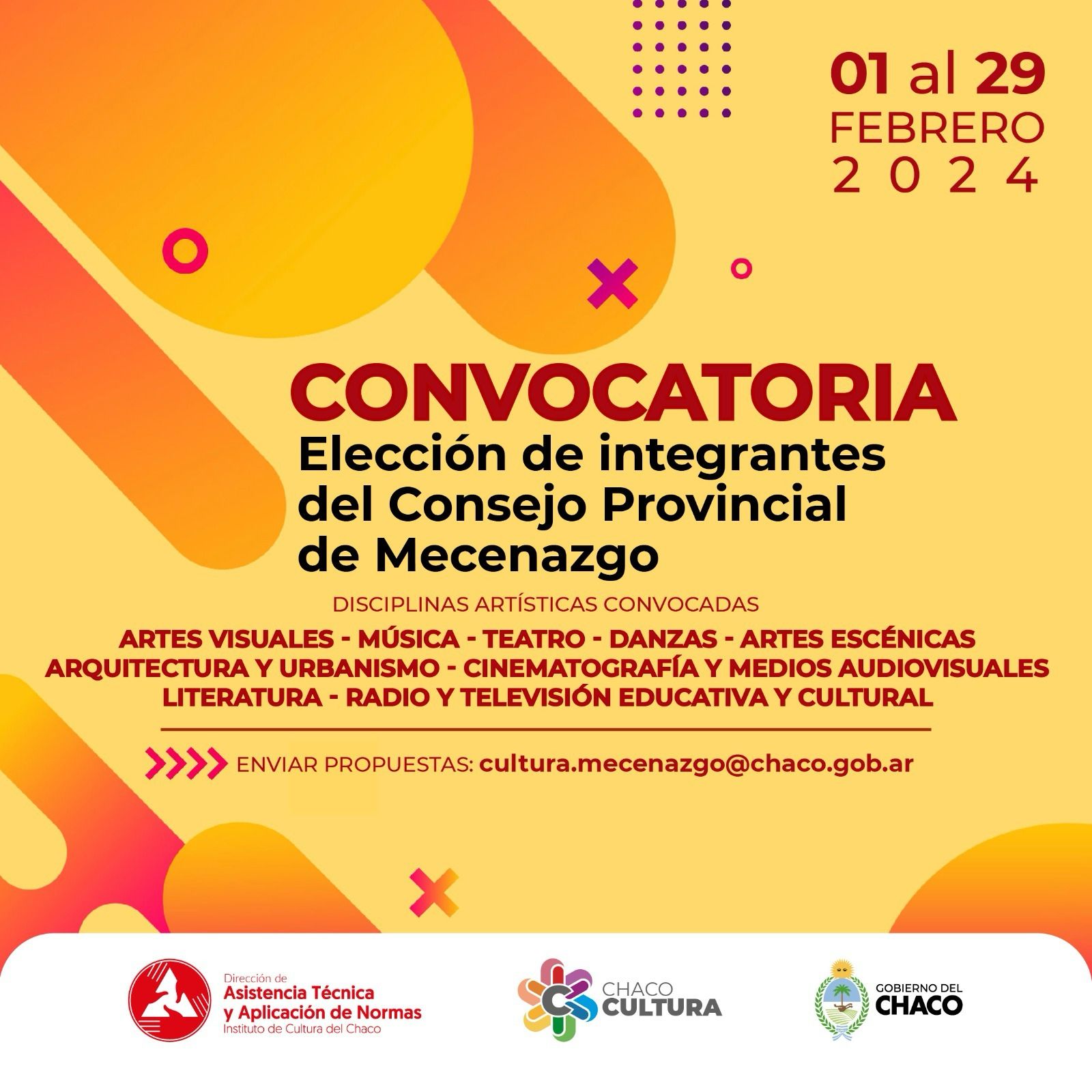 Última semana de la convocatoria para renovar autoridades del Consejo Provincial de Mecenazgo