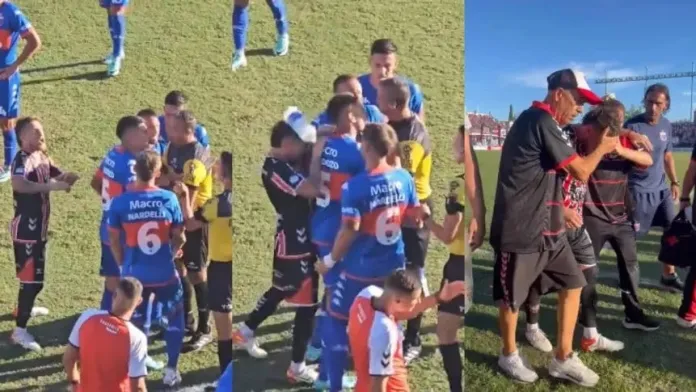 Escándalo en la Copa Argentina: suspendieron Tigre- Chacarita tras el botellazo a un jugador