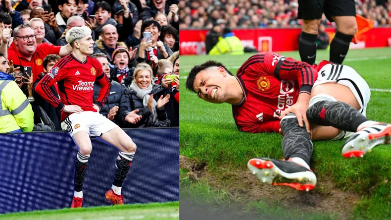 Lisandro Martínez sufrió una lesión, tuvo que ser reemplazado en pleno partido y se encendieron las alarmas