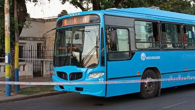Rosario: balearon en la cabeza a un colectivero y el gremio anunció un paro