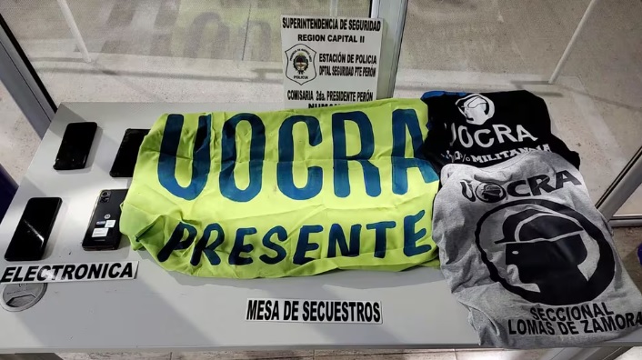 La Plata: detuvieron a sindicalistas de la UOCRA por amenazar a obreros de una construcción para que se afilien al gremio