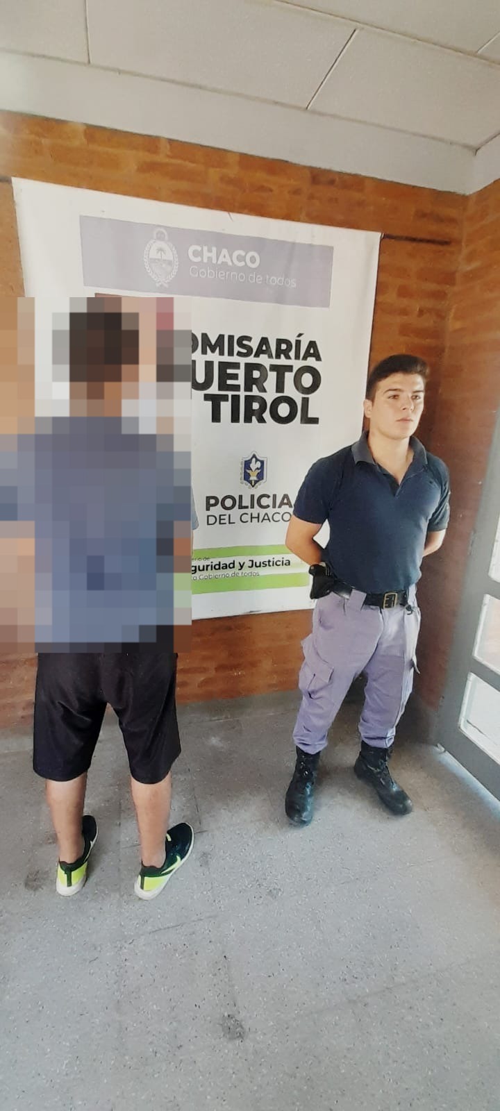 Puerto Tirol: Escapó de un centro de rehabilitación y se tornó violento contra todos: Tenía pedido de captura