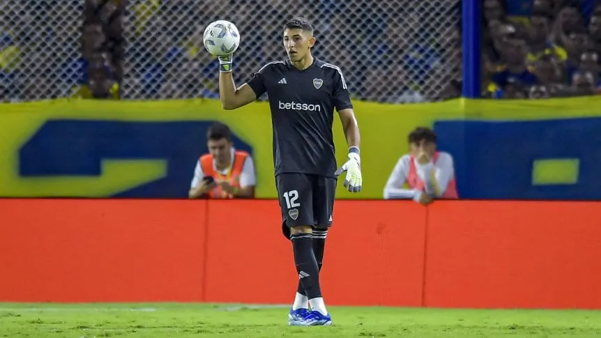 Leandro Brey, con chances de ser titular en Boca